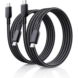 Anker USB C to USB C Cable (2Pack - 3FT),240 W Type-C Fast Charging Cord