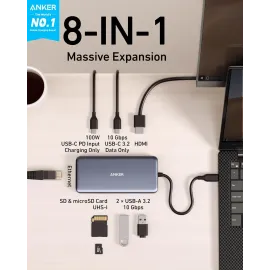 Anker USB C Hub with Ethernet