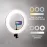 Angler 90 W Bi-Color LED Ring Light Kit (18'') - Photography Accessories