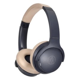 Audio-Technica ATH-S220BT Wireless On-Ear Headphones (Natural Beige)
