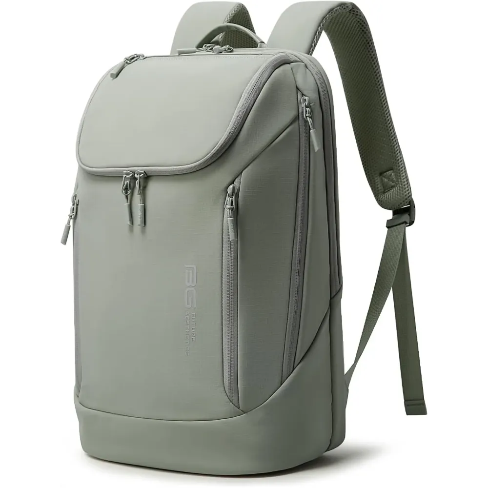 BANGE Commute backpack can hold 15.6 in laptop,Flight approved carry on backpack for men