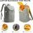 BANGE Commute backpack can hold 15.6 in laptop,Flight approved carry on backpack for men