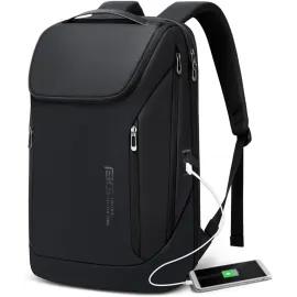 BANGE Business Smart Backpack Waterproof fit 15.6 in Laptop Backpack with USB Charging
