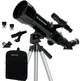 Celestron Travel Scope 70 Portable Refractor Telescope – 70mm Aperture