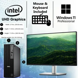 Dell Pro Slim QCS1250 Intel i5-14500 - 16 GB DDR5 RAM - 512 GB NVMe PCIe