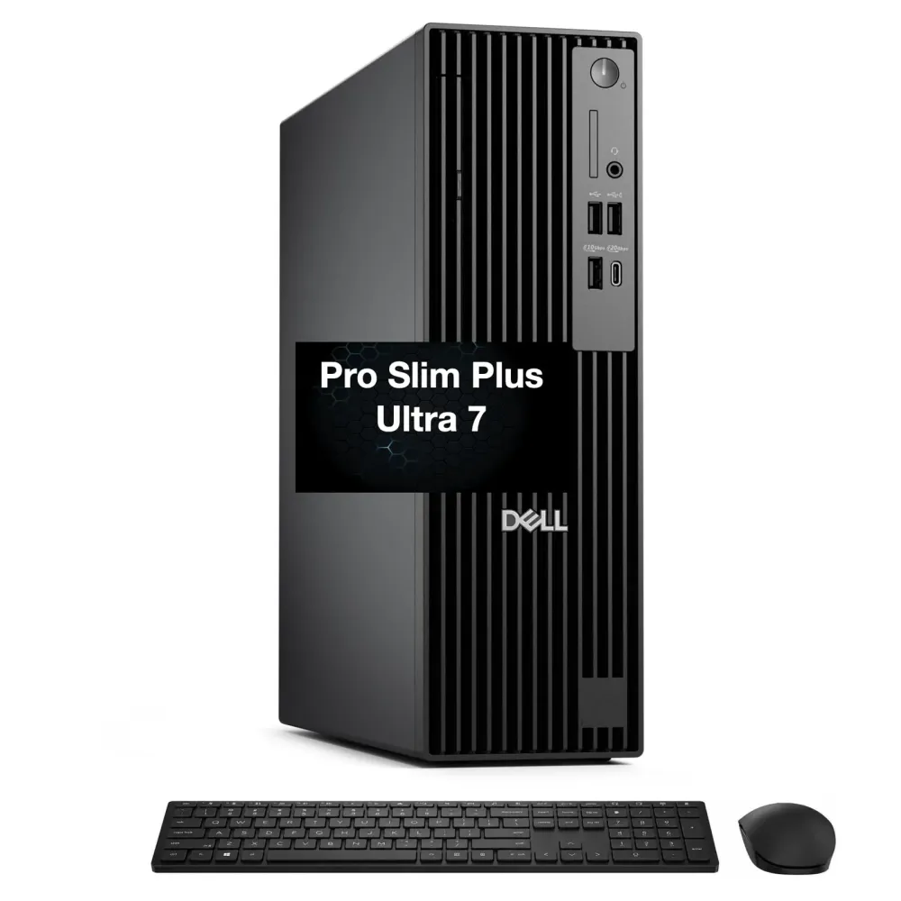 Dell Pro Slim Plus QBS1250 AI Business Desktop (32 GB DDR5 - 512 GB SSD)