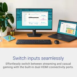 Dell 24 Monitor - SE2426H - 23.8-inch FHD (1920x1080) 144Hz 1ms Display