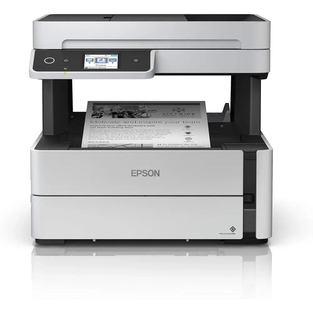 Epson EcoTank ET-M3170 Wireless Monochrome All-in-One Supertank Printer with ADF