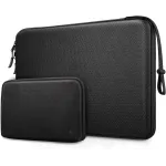 FINPAC Hard Laptop Sleeve with Accessory Pouch Compatible with 15.3 in MacBook Air