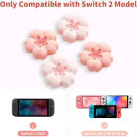 GeekShare Sakura Thumb Grips Compatible with Nintendo Switch 2