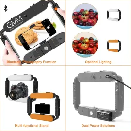 GVM Great Video Maker LED Ring Light 5600K Selfie Light