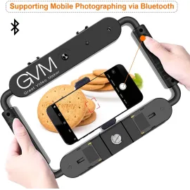 GVM Great Video Maker LED Ring Light 5600K Selfie Light