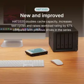 Synology HAT3320 8 TB Plus Series SATA HDD 3.5 in (HAT3320-8T)