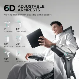 Hbada E3 Pro Ergonomic Office Chair - Big and Tall Office Chair