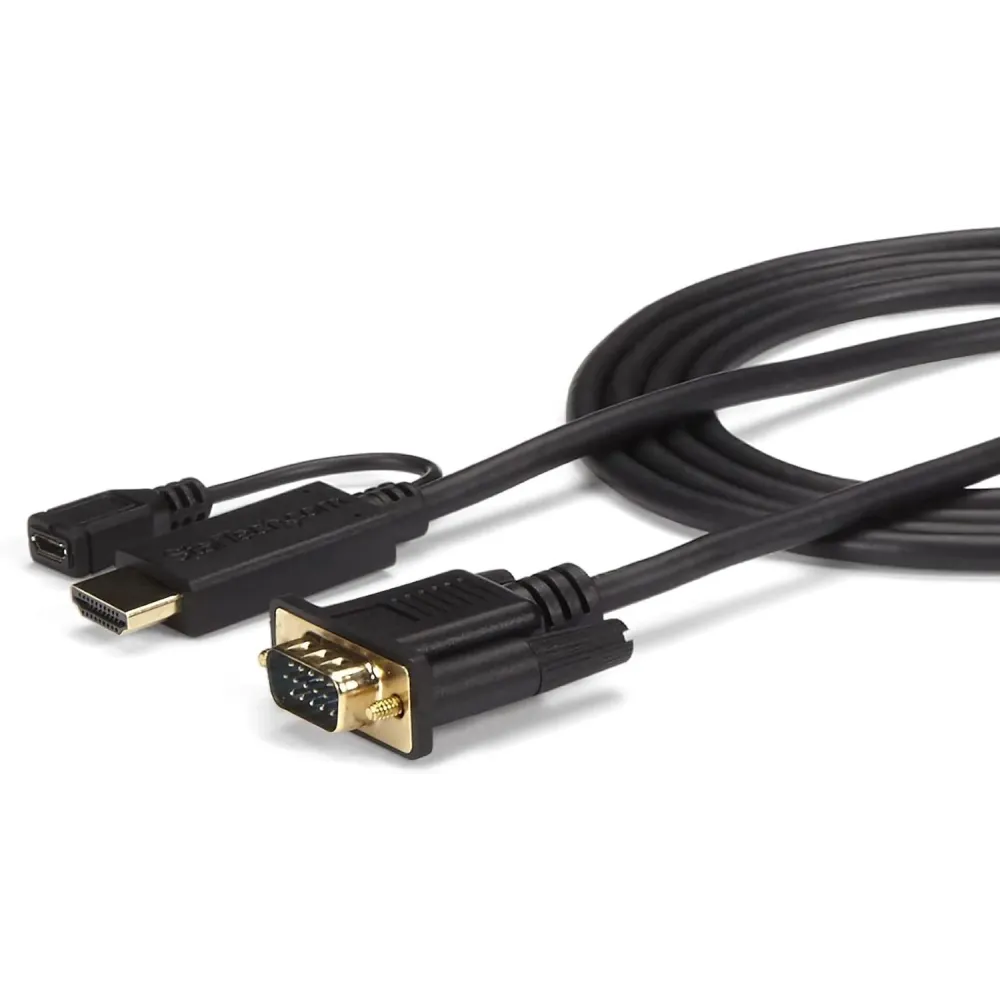 StarTech.com HDMI to VGA Cable – 6ft 2m