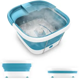 Homedics Smart Space Bubble Mate Collapsible Foot Spa - Heat-Maintaining