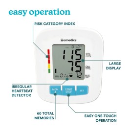 Homedics 300 Series Upper Arm Blood Pressure Monitor