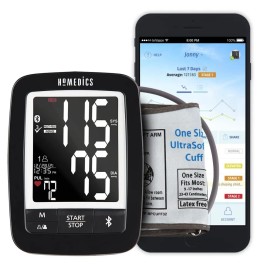 Homedics 500 Series Bluetooth Upper Arm Blood Pressure Monitor