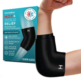 HoMedics Hot and Cold Relief Gel Elbow Sleeve