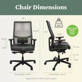 HON Ignition 2.0 ReActiv Ergonomic Office Chair