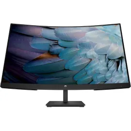 HP V27c G5 27-inch Curved LCD Monitor - Black (65P60AA#ABA)