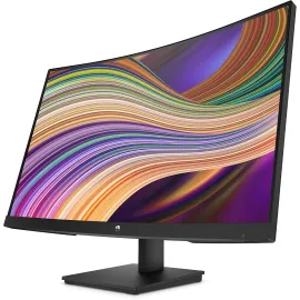 HP V27c G5 27-inch Curved LCD Monitor - Black (65P60AA#ABA)