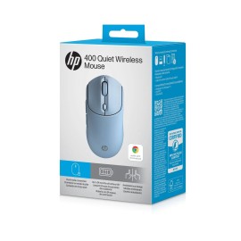 HP 400 Quiet Wireless Mouse (Blue)