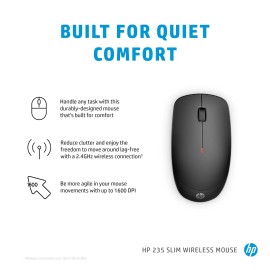 HP 400 Quiet Wireless Mouse (Blue)