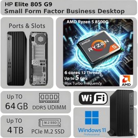 HP Elite 805 G9 SFF Business Desktop Computer