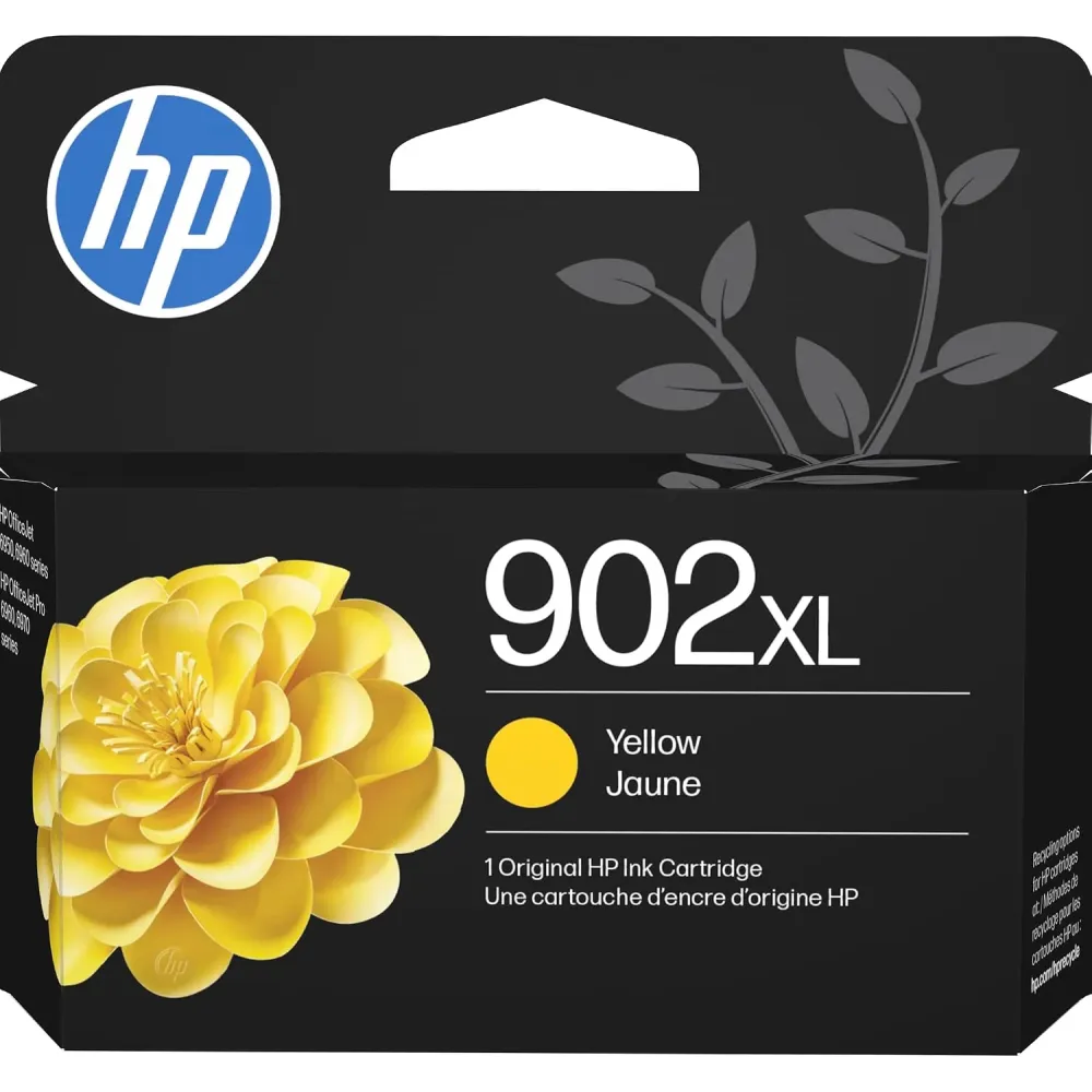 HP 902XL Yellow High-Yield Ink Cartridge | Works with OfficeJet 6950