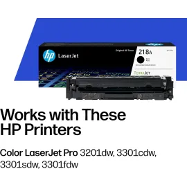 HP 218A Black Toner Cartridge