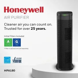 Honeywell HEPA Air Purifier for Home - 990 Ft² Rooms in 1 hour