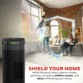 Honeywell HEPA Air Purifier for Home - 990 Ft² Rooms in 1 hour