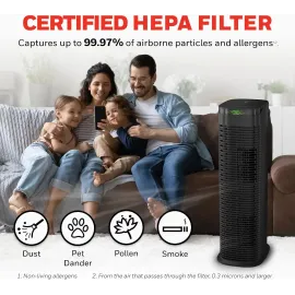 Honeywell HEPA Air Purifier for Home - 990 Ft² Rooms in 1 hour