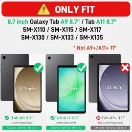 HXCASEAC Case for Samsung Galaxy Tab A9