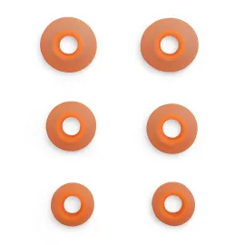 JBL Endurance Peak 4-Wireless Noise Cancelling Sport Earbuds (White/Orange)