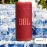 JBL Grip Portable Bluetooth Speaker - Waterproof - Ambient Light - Red