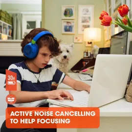 JBL JR 460NC - Wireless Over-Ear Noise Cancelling Kids Headphones