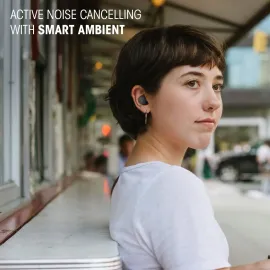 JBL Vibe Buds 2 - True Wireless Noise Cancelling Earbuds with JBL Pure Bass Sound & Smart