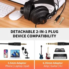 JOYO Studio Monitor Headphones