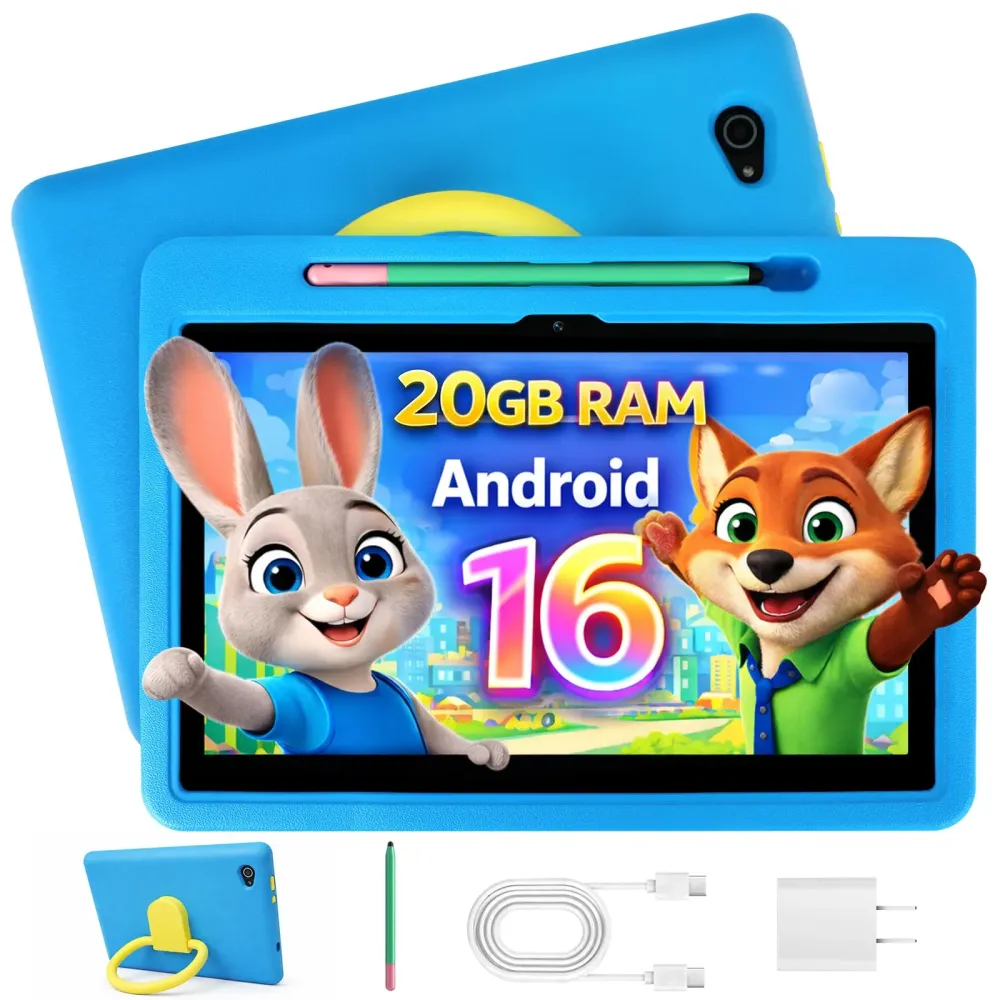 2026 Upgraded Android 16 Kids Tablet