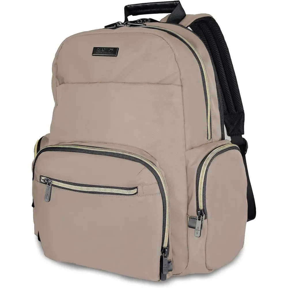 Kenneth Cole REACTION Sophie Backpack - Taupe - 15 in Laptop