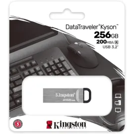 Kingston DataTraveler Kyson 256GB USB 3.2 Flash Drive (DTKN/256GB)
