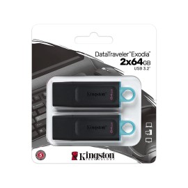 Kingston DataTraveler Exodia 64GB USB 3.2 Flash Drive