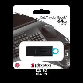 Kingston DataTraveler Exodia 64GB USB 3.2 Flash Drive
