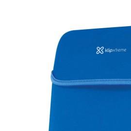 Klip Xtreme KNS-214 Reversible Laptop Sleeve 14.1-inch (Blue)