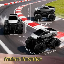 Remote Control Car - 1:18 Amphibious RC Cars