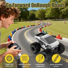 Remote Control Car - 1:18 Amphibious RC Cars