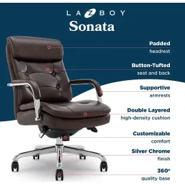 La-Z-Boy Sonata Executive Mid-Back Office Chair