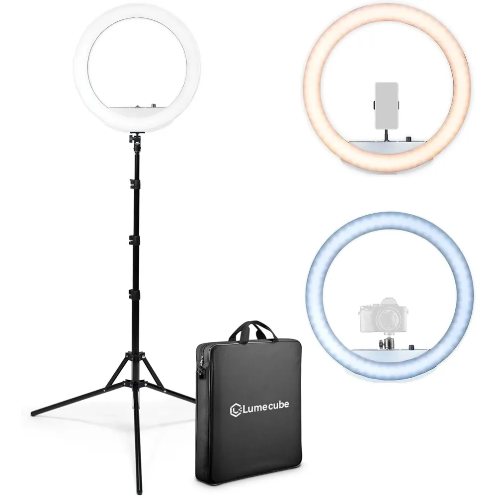 Lume Cube LED Ring Light for Video Calls and Content Creation